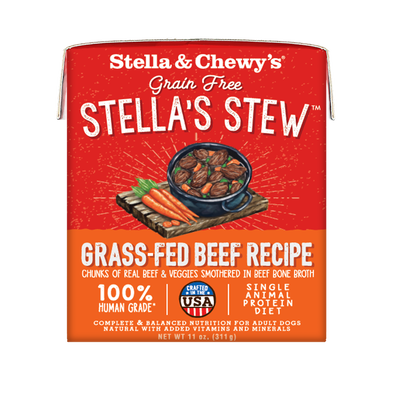 Stella & Chewy's Dog Stella's Stew, Grass Fed Beef Recipe, 11 Fluid-oz