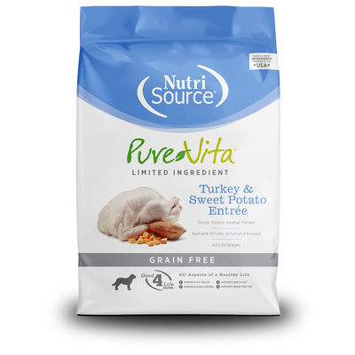 PureVita Grain Free Turkey & Sweet Potato Dog