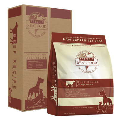 Frozen Beef Diet For Dogs & Cats
