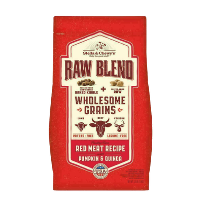 Stella & Chewy's Dog Raw Blend Kibble With Wholesome Grains, Red Meat Recipe