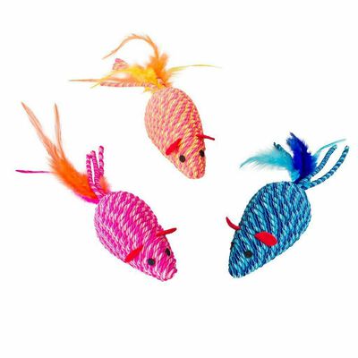 2-Pack Candy Mice  Catnip Toy