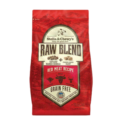 Stella & Chewy's Dog Raw Blend Kibble, Red Meat Recipe