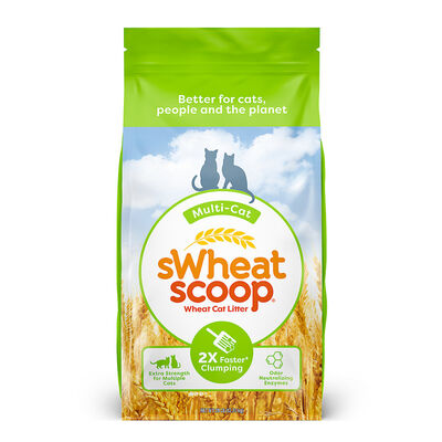 Swheat Scoop Multi Cat Litter, 28-lb