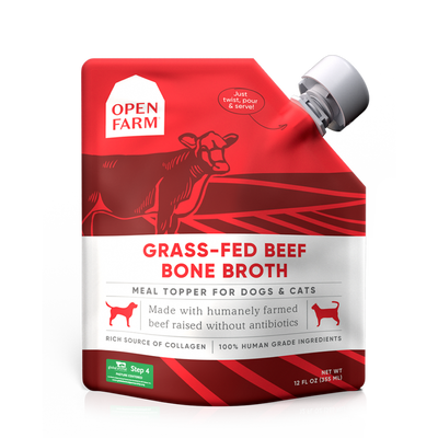 Open Farm Beef Bone Broth, 12-oz