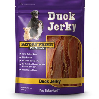 16-oz Natural Duck Jerky