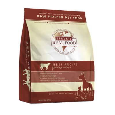 Frozen Beef Diet For Dogs & Cats
