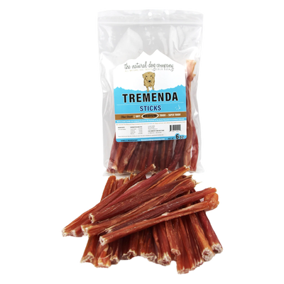 Tuesday's Natural Dog Co. 5" Tremenda Sticks Dog Treat, 6-oz