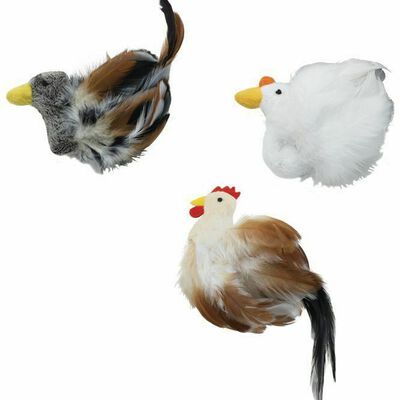 Birds Of A Feather Cat Toy