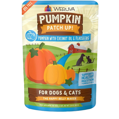 Weruva Pumpkin With Coconut Oil & Flaxseeds Pumpkin Supplement (2.8-oz Pouch)