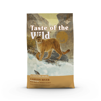 Taste Of The Wild Canyon River Feline Recipe With Trout & Smoked Salmon Dry Cat Food