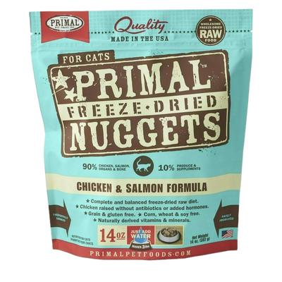 Feline Chicken & Salmon Formula Nuggets 14-oz