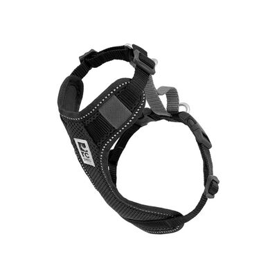 RC Pets Moto Control Dog Harness Black/Grey, Extra Small