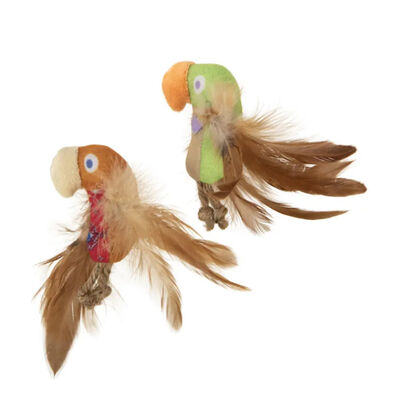 Instincts by SmartyKat Love Mates Plush Cat Toys, 2-pack