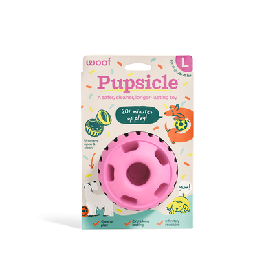 Pupsicle 'Birthday' Pink Large