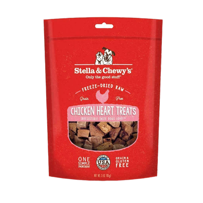 Stella & Chewy's Freeze-Dried Raw Chicken Hearts Treats