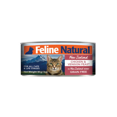 Feline Natural Chicken & Venison Feast Cat Can, 3-oz