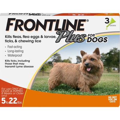5-22-lb 3 Pack Frontline Dog
