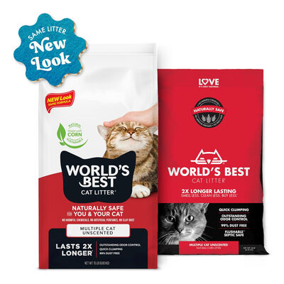 World's Best Multi Cat Clumping Corn Cat Litter