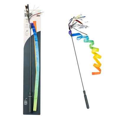Huxley & Kent Cat Wand DANCE & LURE RAINBOW
