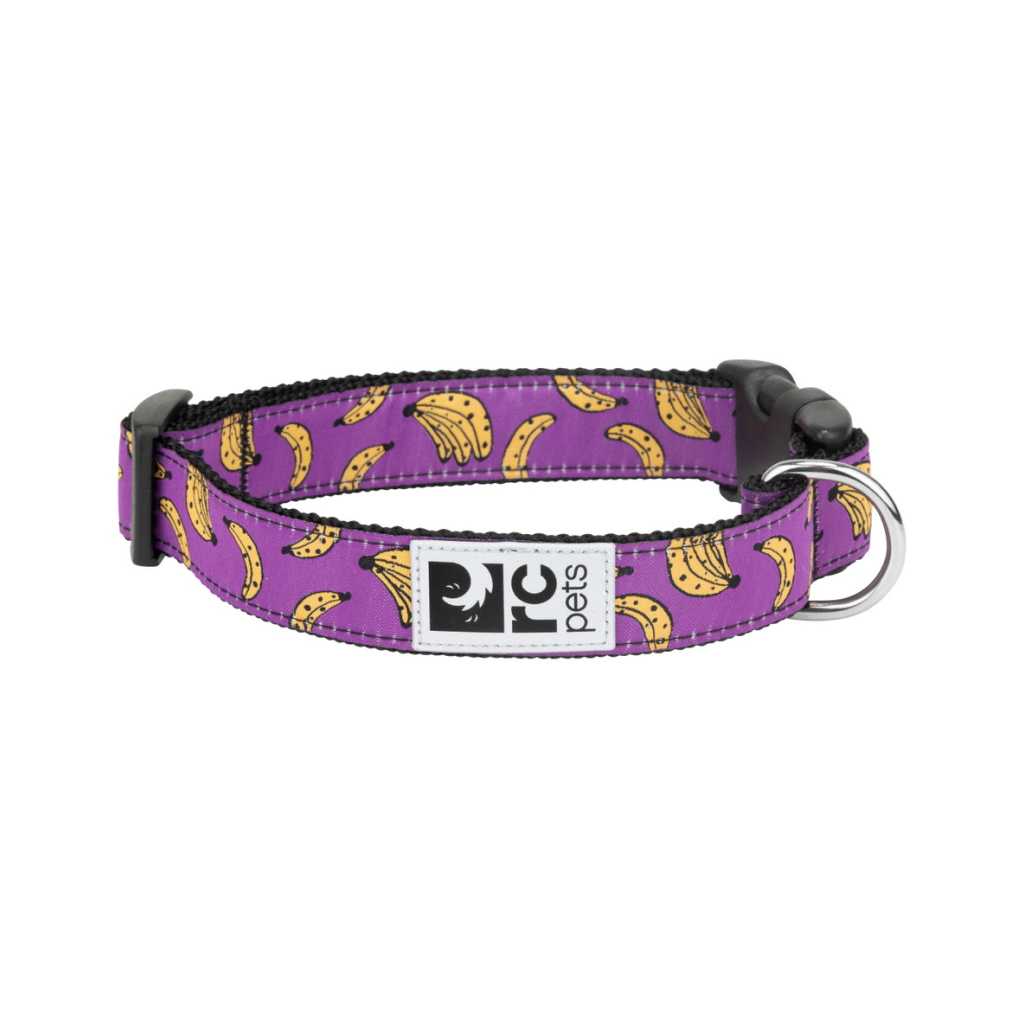 RC Pets 1" Dog Clip Collar Bananas, Large image number null