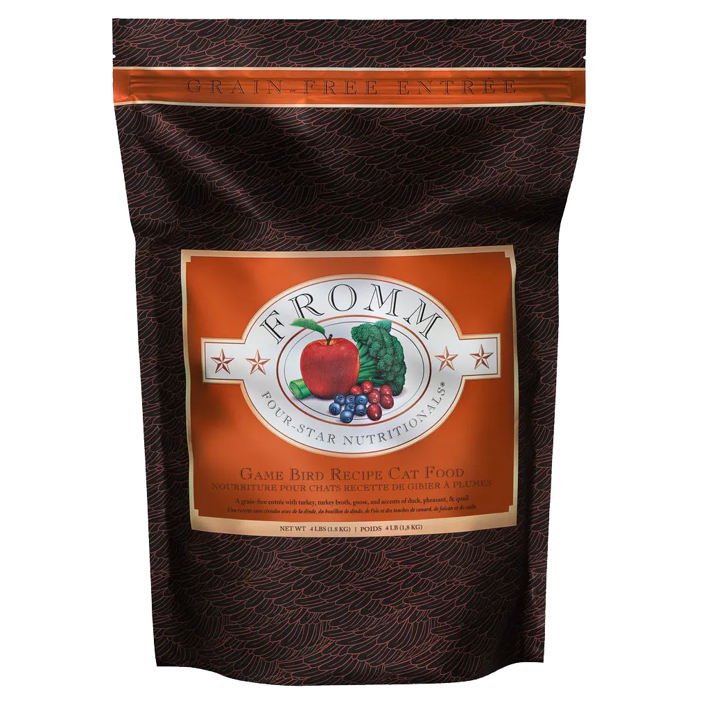 Fromm Four-Star Nutritionals® Game Bird Recipe Cat Food 4lb image number null