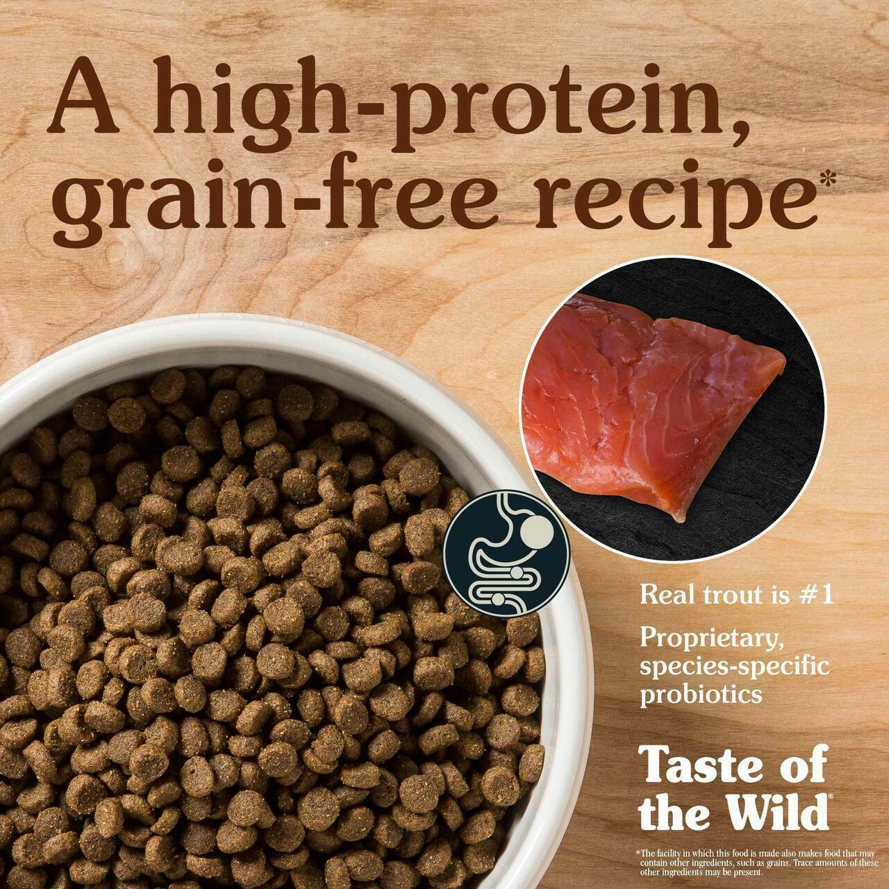 Taste Of The Wild Canyon River Feline Recipe With Trout & Smoked Salmon Dry Cat Food, 5-lb image number null