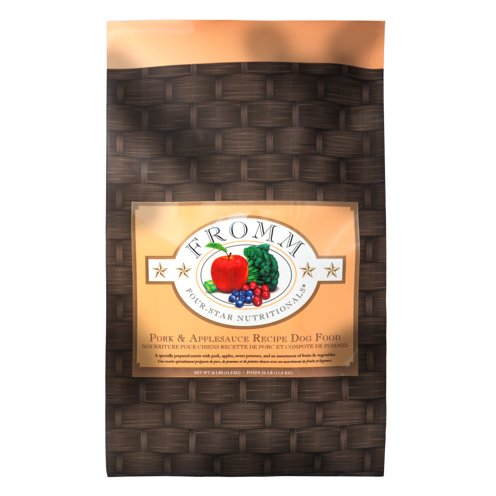 Fromm Four-Star Nutritionals&reg; Pork & Applesauce Formula Dog Food, 26-lb image number null