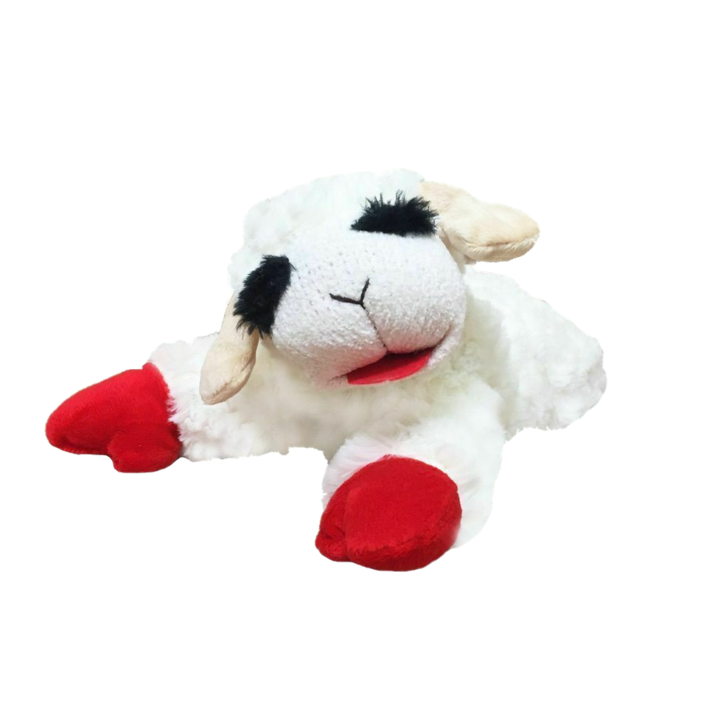 Multipet Medium Lamb Chop Dog Toy (1-count), 10.5-in image number null