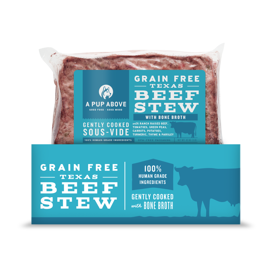 FROZEN A Pup Above Texas Beef Stew (Gently Cooked), 12-lb image number null