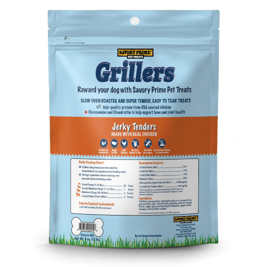 Savory Prime Grillers Chicken Tenders 4-oz image number null