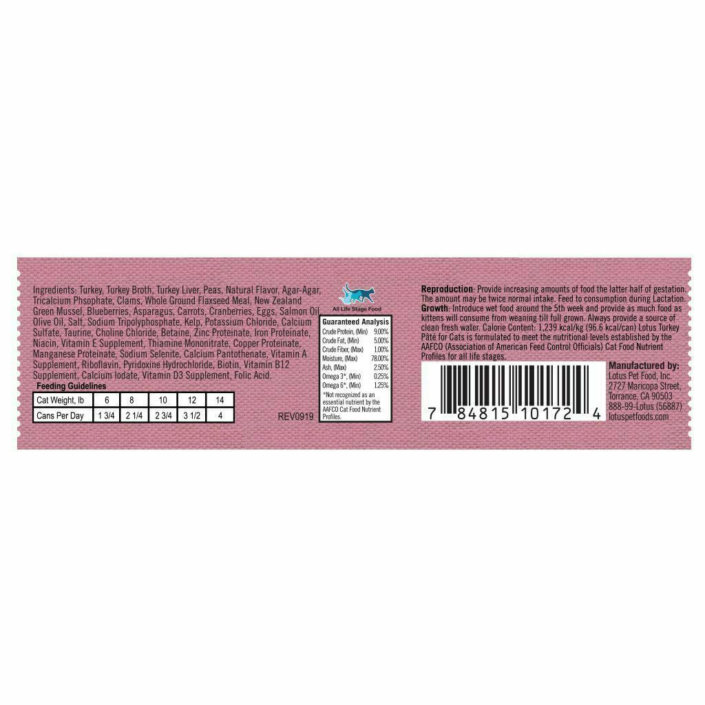 Grain-Free Turkey Pate image number null