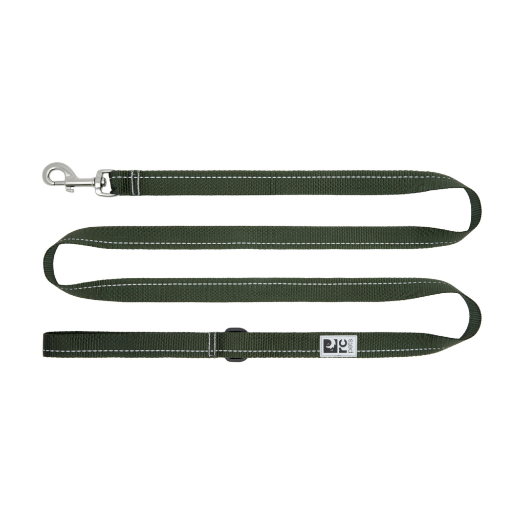 RC Pets 1"x6' Dog Leash Primary Dark Olive image number null