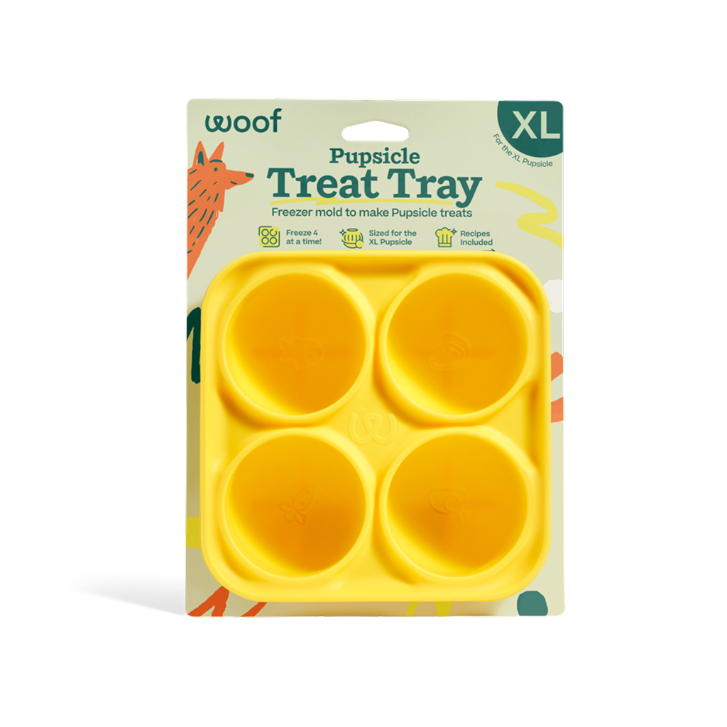 Woof Pupsicle Freezable Dog Treat Tray Mold, Extra Large image number null
