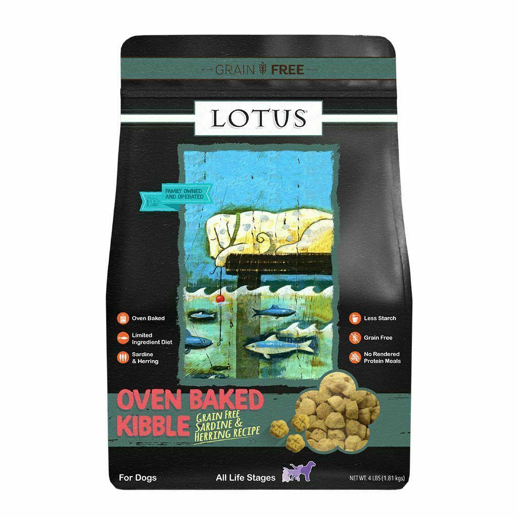 Lotus Grain-Free Sardine And Herring Dry Dog Food, 20-lb image number null