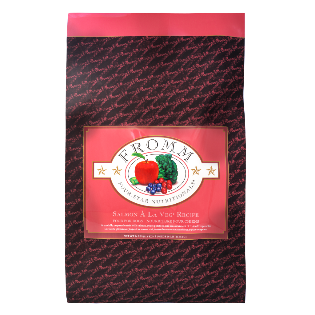 Fromm Four-Star Nutritionals&reg; Salmon &Agrave; La Veg&reg; Food for Dogs 26lb image number null