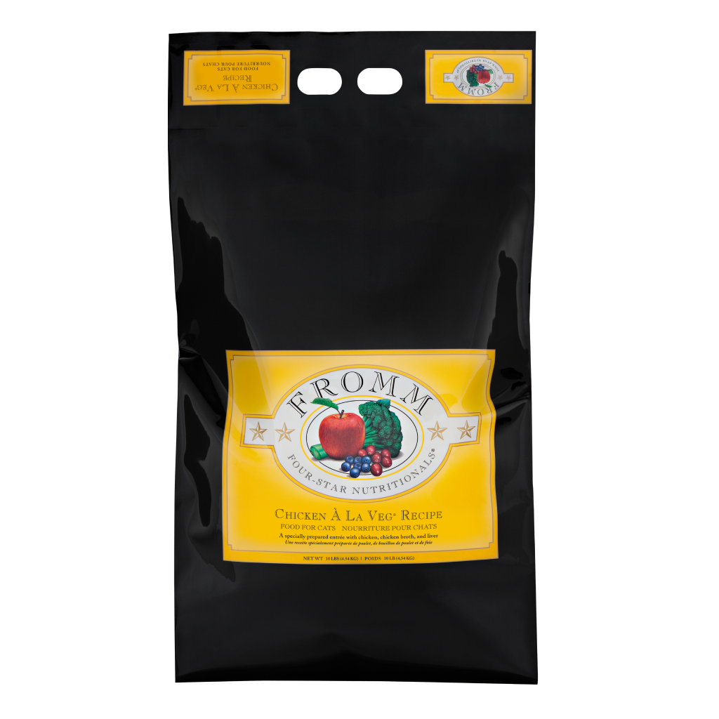 Fromm Four-Star Nutritionals® Chicken À La Veg® Food for Cats, 10-lb image number null