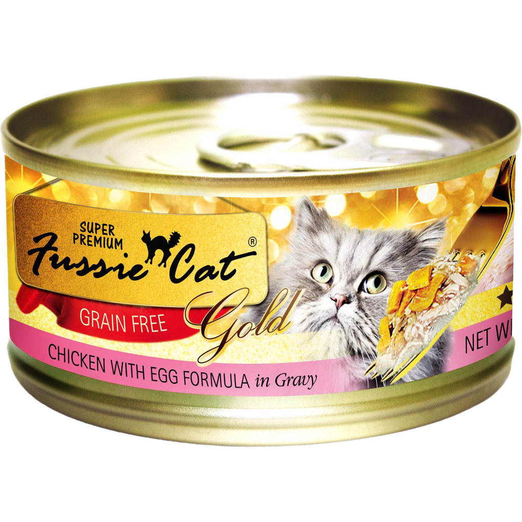 Fussie Cat Super Premium Chicken With Egg Formula In Gravy 2.82-oz image number null