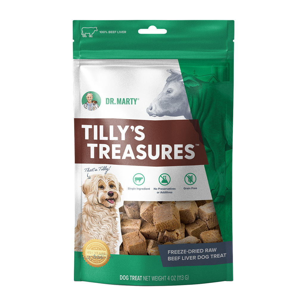 Dr. Marty Tilly's Tresures Beef Liver Dog Treat, 4-oz image number null