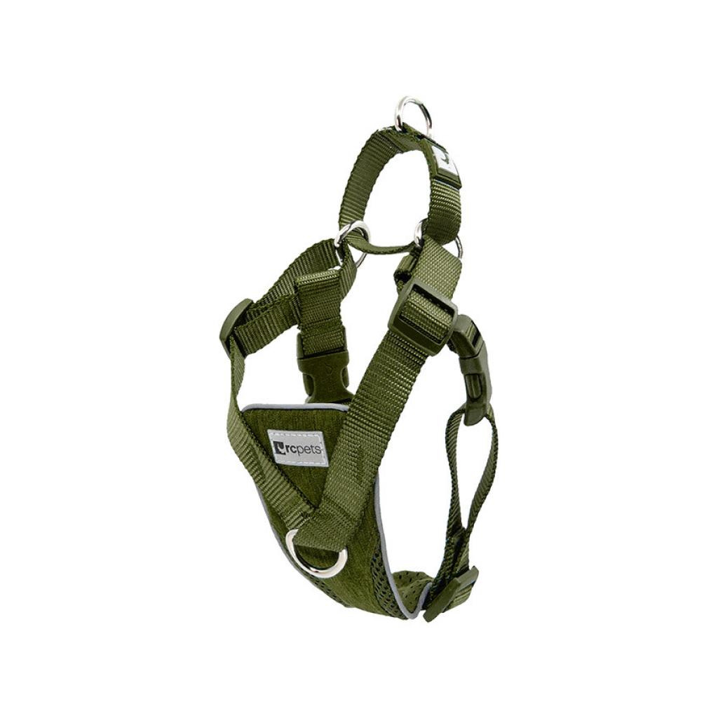 RC Pets Tempo No Pull Dog Harness Heather Olive, Medium image number null