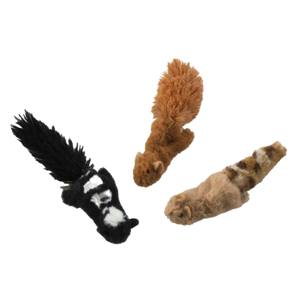 Skinneeez Forest Creatures Cat Toy image number null