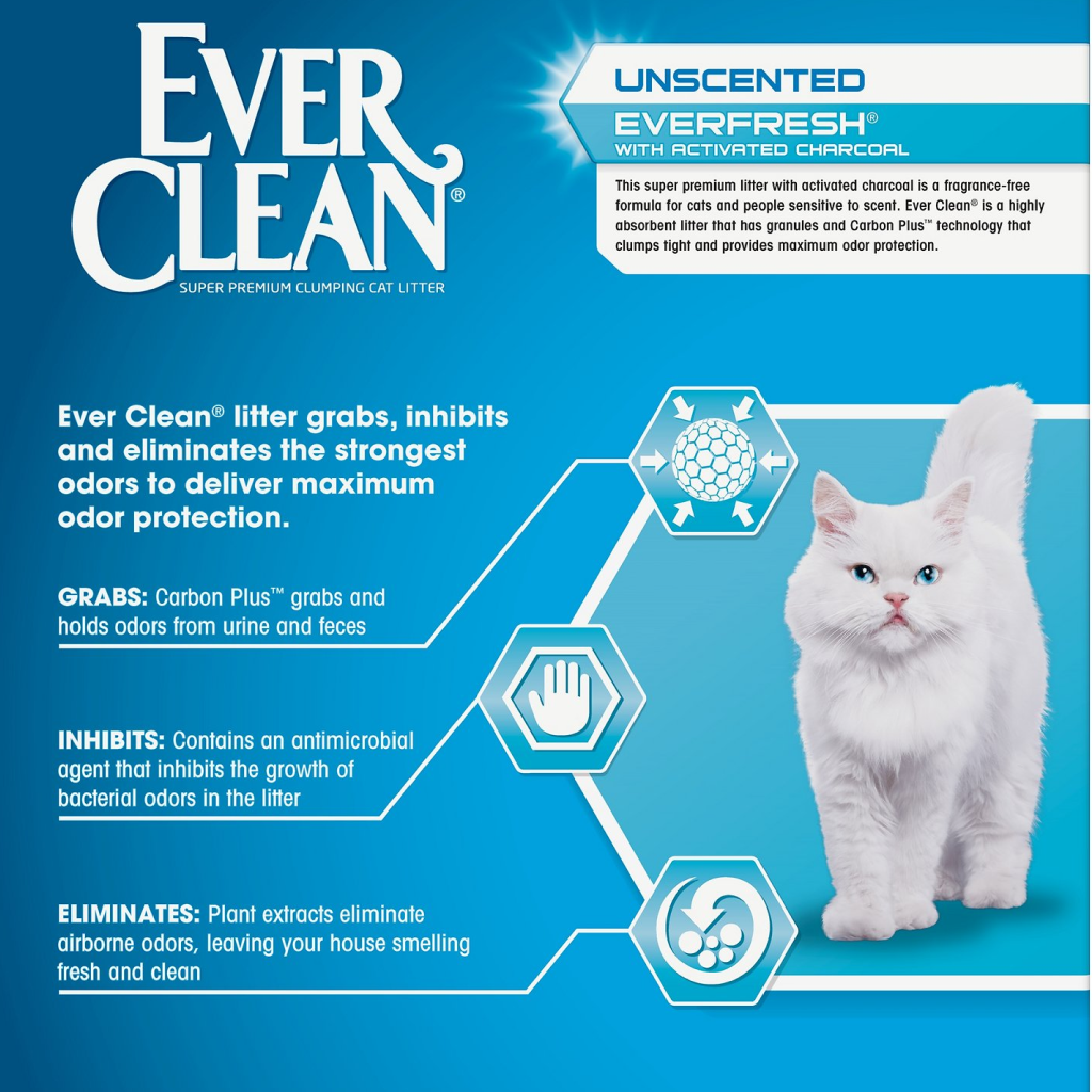 Ever Clean With A  Countivated Charcoal 1/25-lb image number null