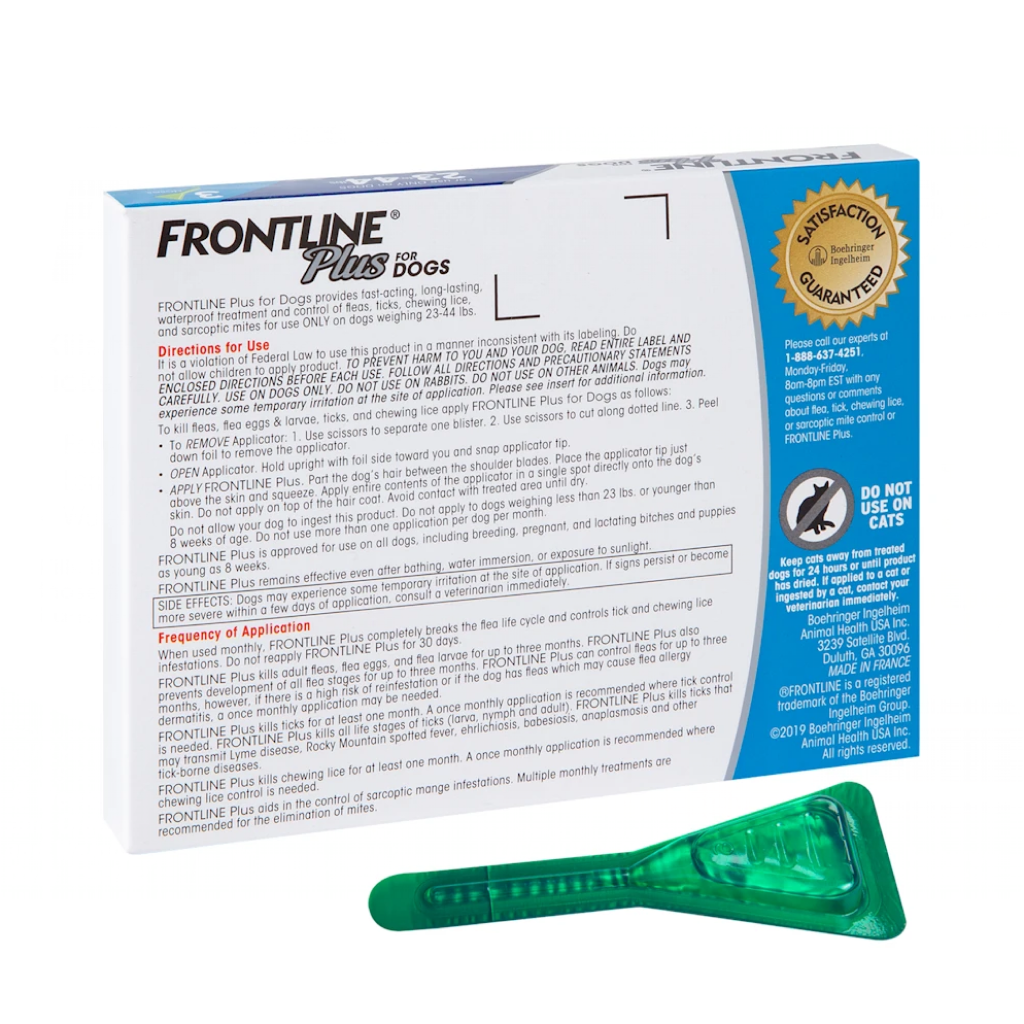 23-44-lb 3 Pack Frontline Dog image number null