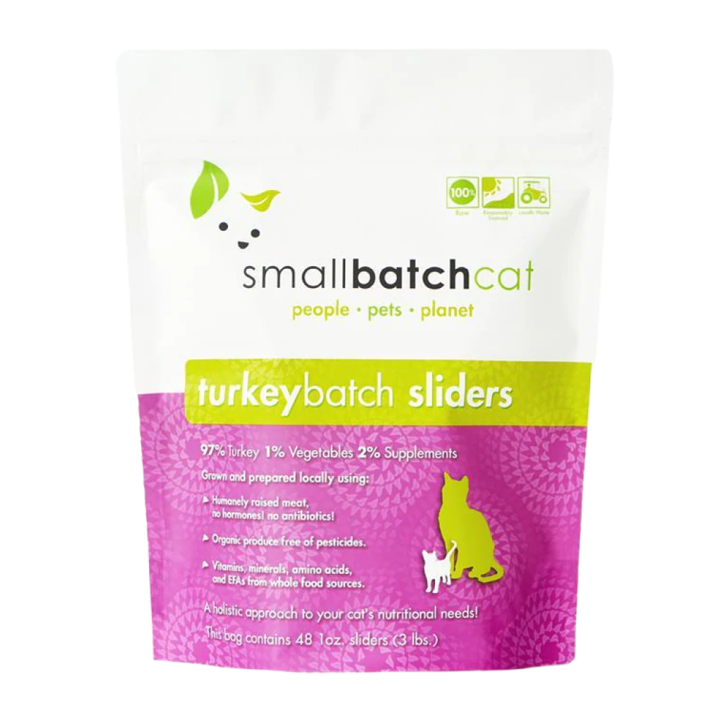 Frozen Cat Turkey Sliders 3-lb image number null