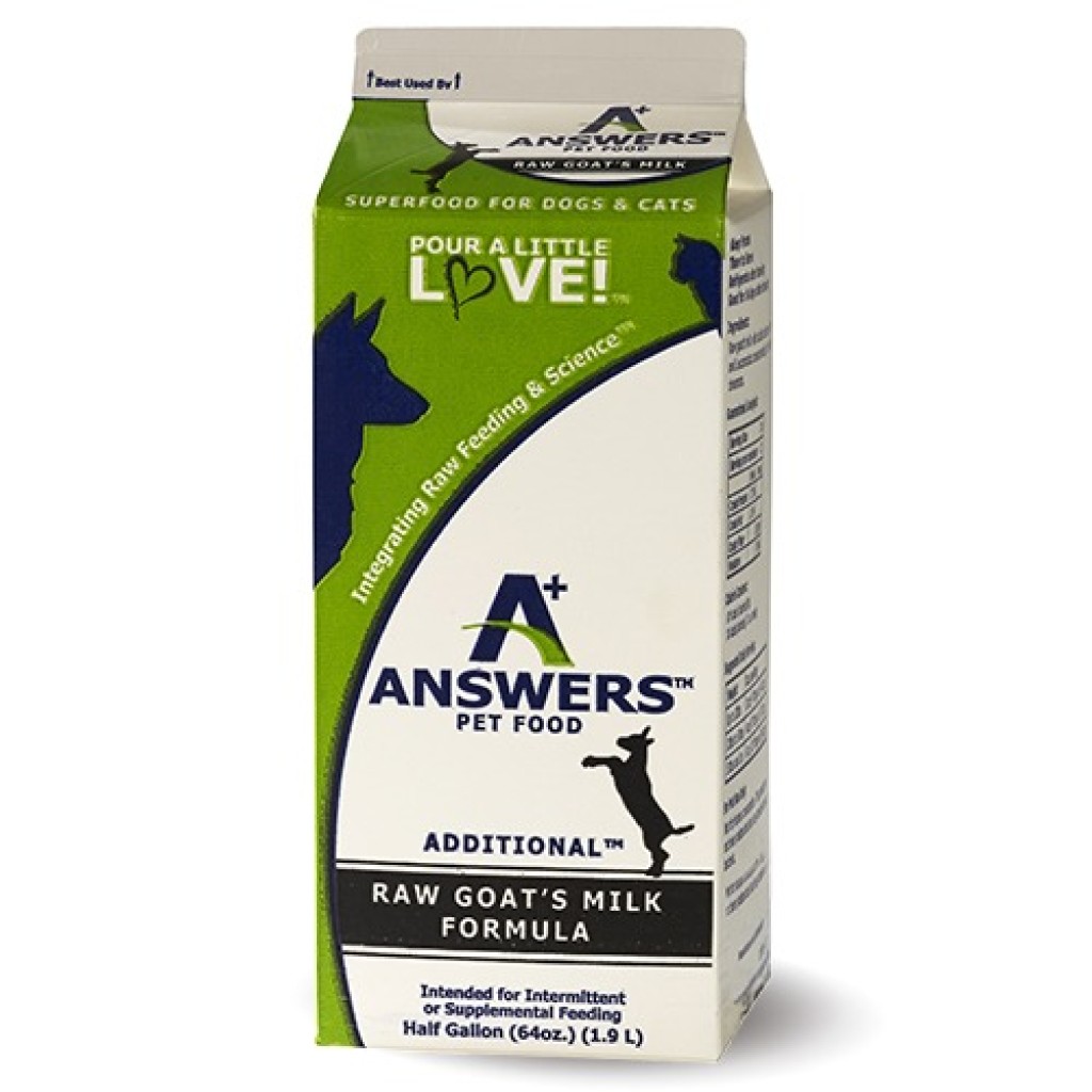 Answers - Fermented Raw Goat Milk - Half Gallon (64-oz) image number null