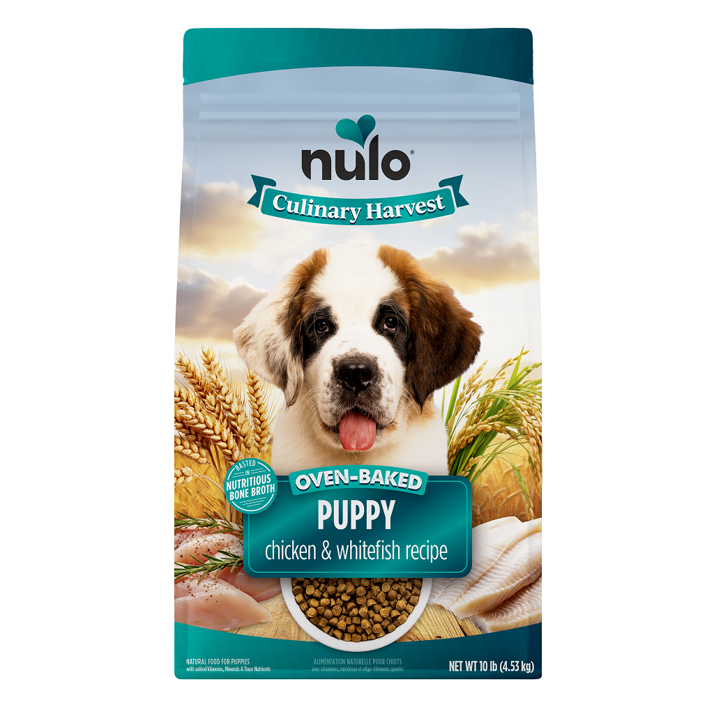 Nulo Puppies Culinary Harvest Chicken & Whitefish Dry food,10-lb image number null