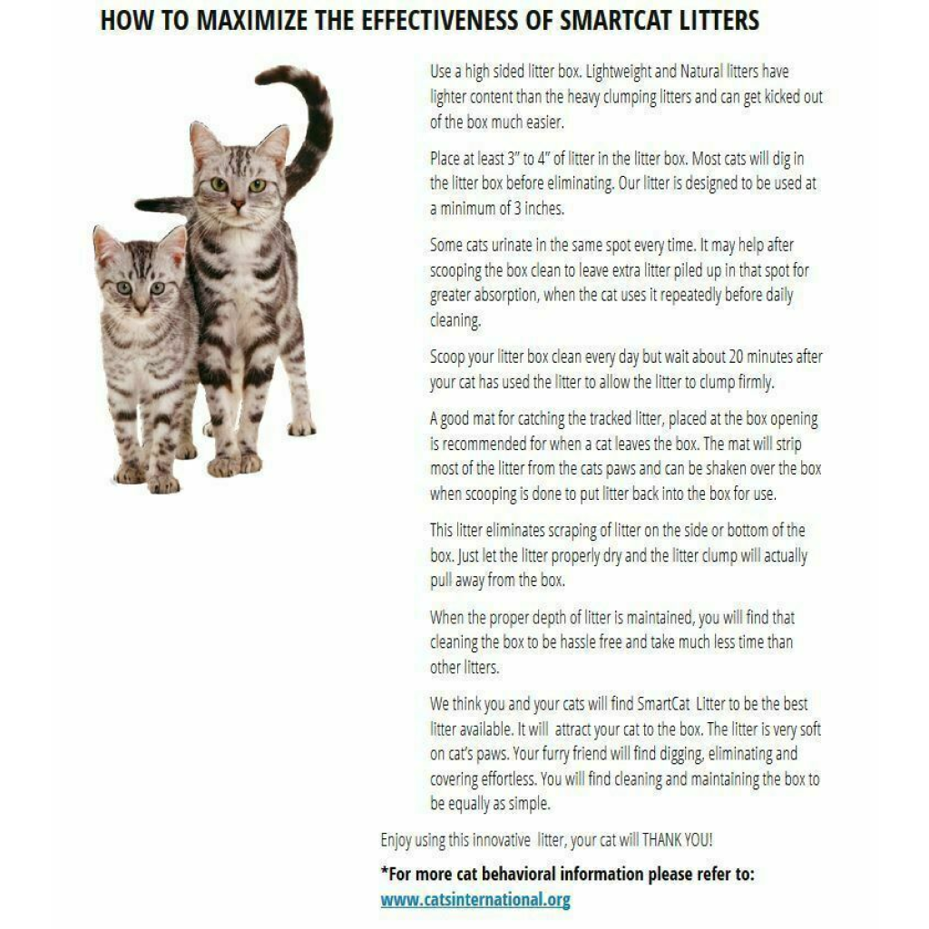 SmartCat 100% Grass All Natural Clumping Cat Litter, 5-lb image number null