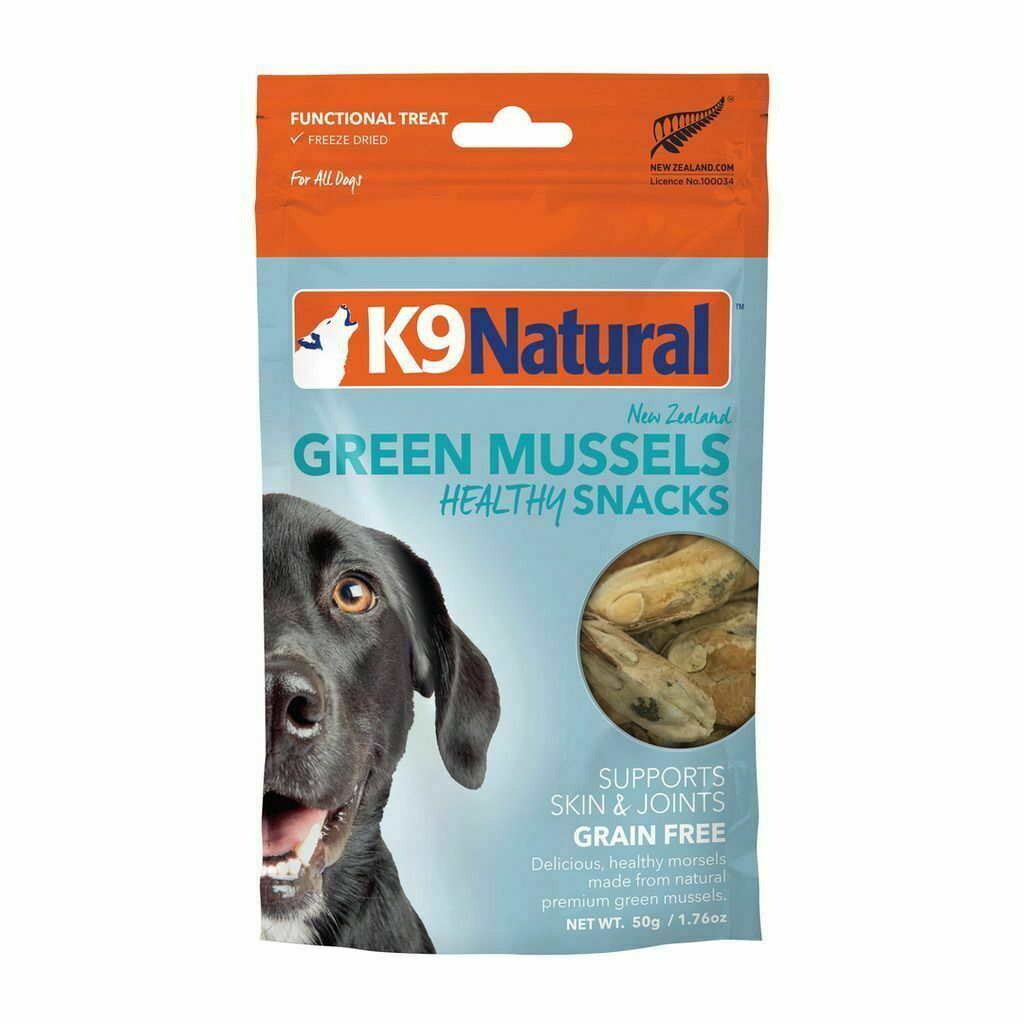 K9 Natural Green Mussel Healthy Snacks Freeze Dried Dog Treat image number null