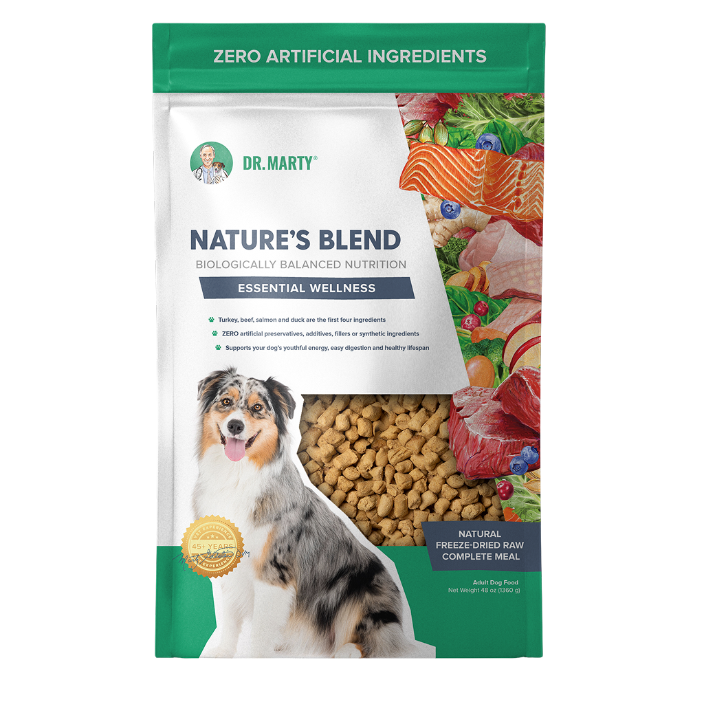 Dr. Marty Nature's Blend Essential Wellness Freeze Dried Raw Dog Food, 48-oz image number null