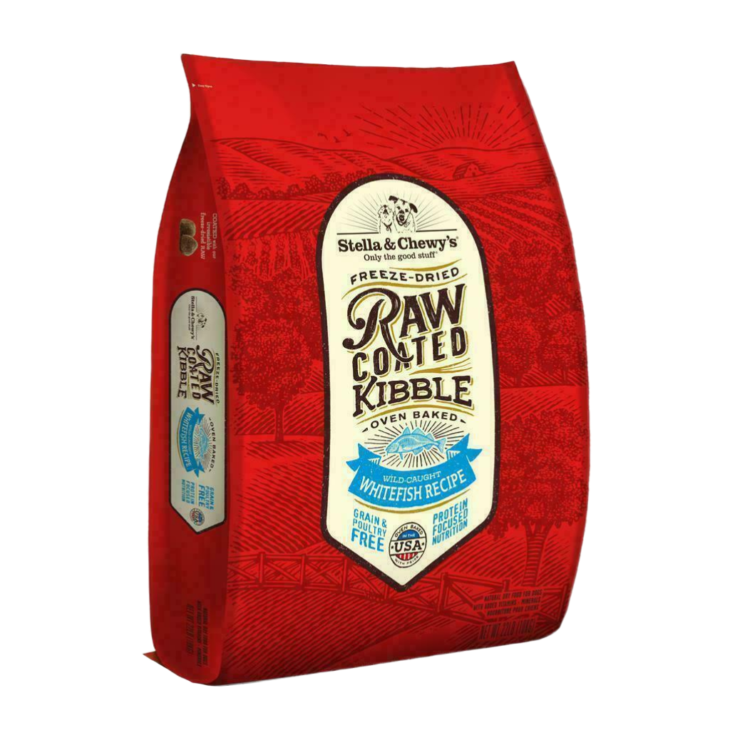 Stella & Chewy's Dog Raw Coated Kibble, Wild-Caught Whitefish, 22-lb image number null
