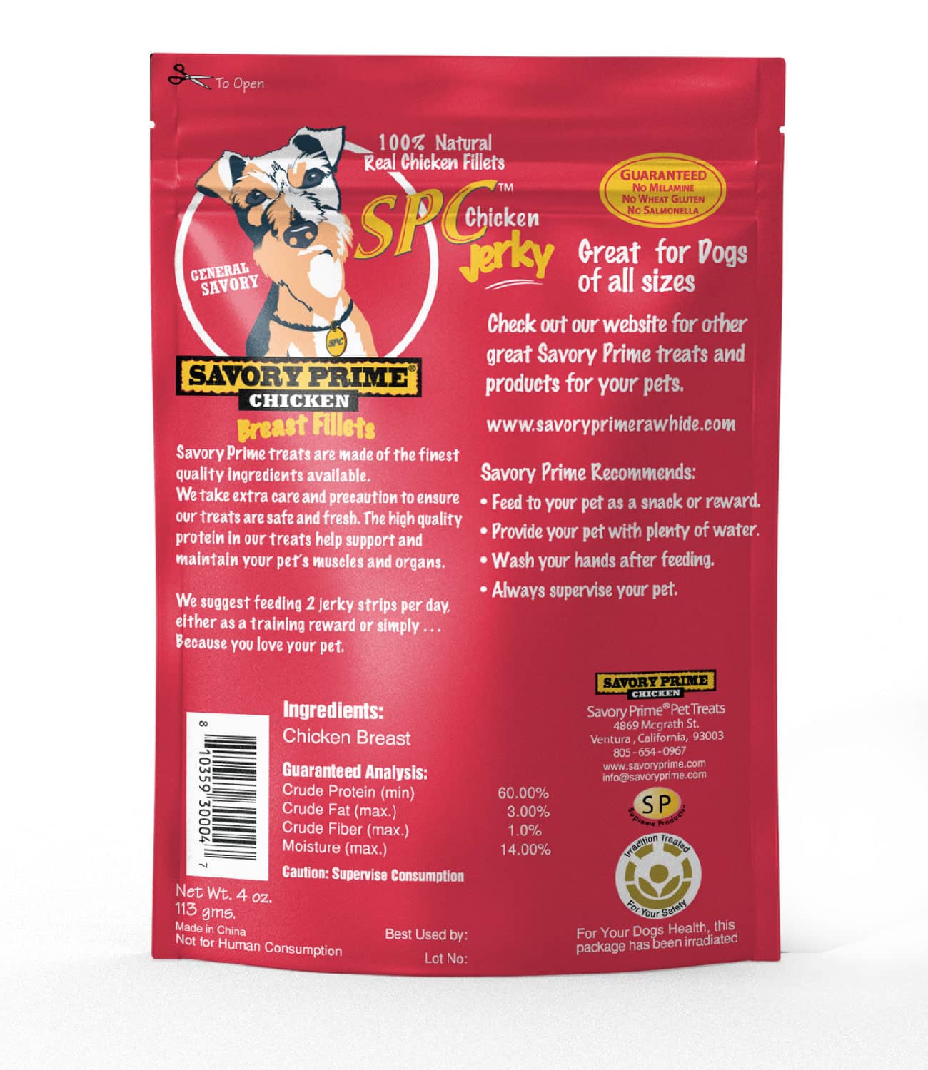 16-oz Natural Chicken Jerky image number null